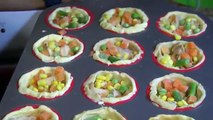 Mini Chicken Pot Pies (Delicious Recipes)