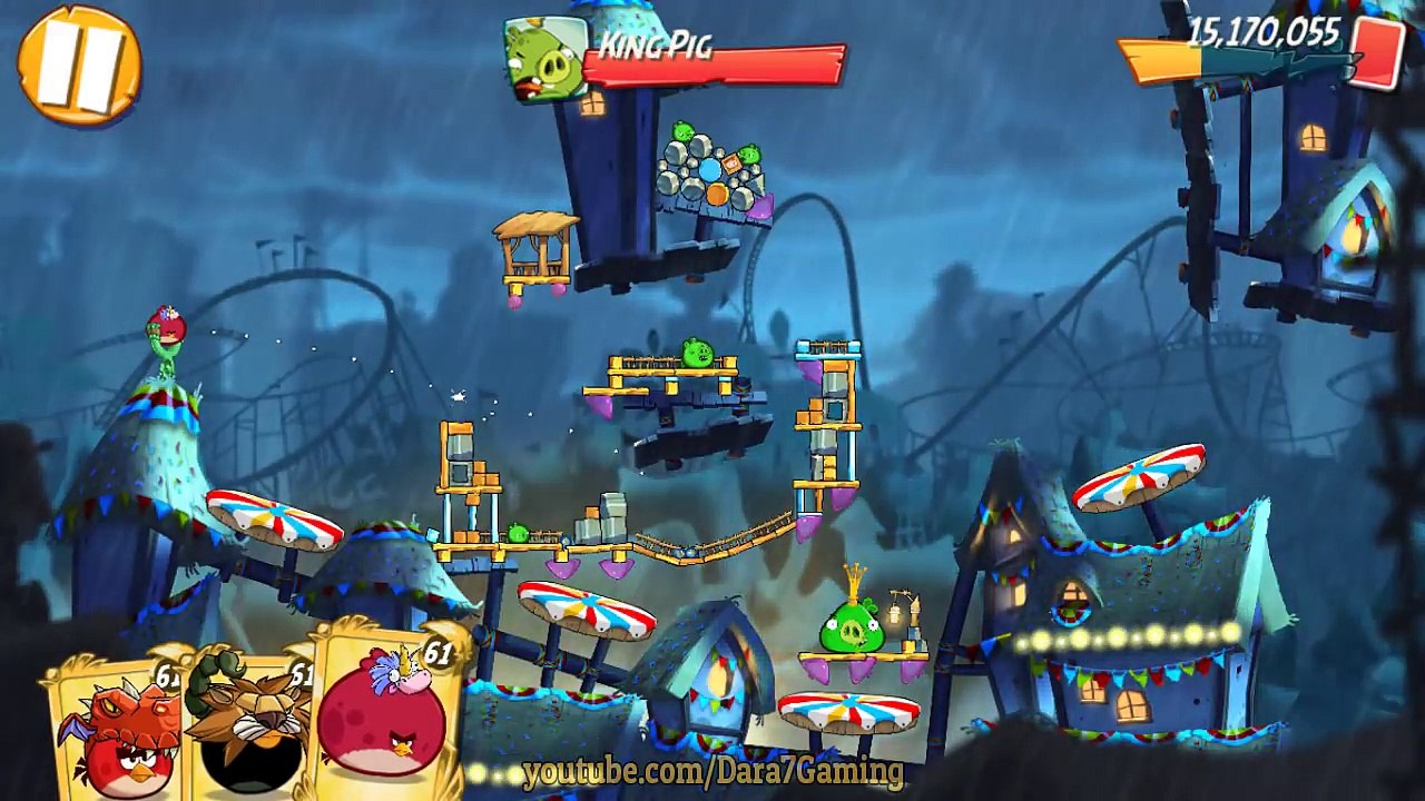 Angry Birds 2 King Pig Panic! (DAILY CHALLENGE) – 3 LEVELS Gameplay Walkthrough Part 98