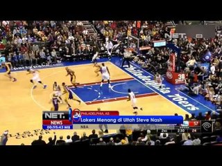 NET24 - Lakers Menang di ultah Steve Nash