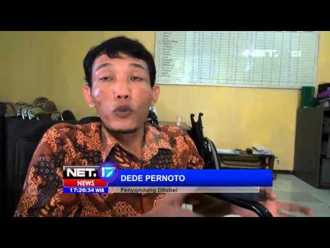 NET17 - KPU Tegal bersosialisasi dengan kaum difabel