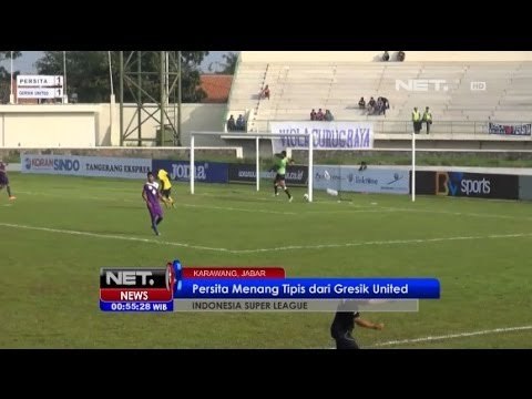 NET24 - Indonesia Super League - Persita Menang Tipis dari Gresik United