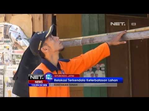 NET12-Retakan Tanah Situbondo Makin Melebar