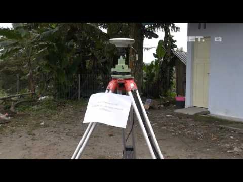 NET24 - Alat pengamatan dipsang di Gunung Kelud