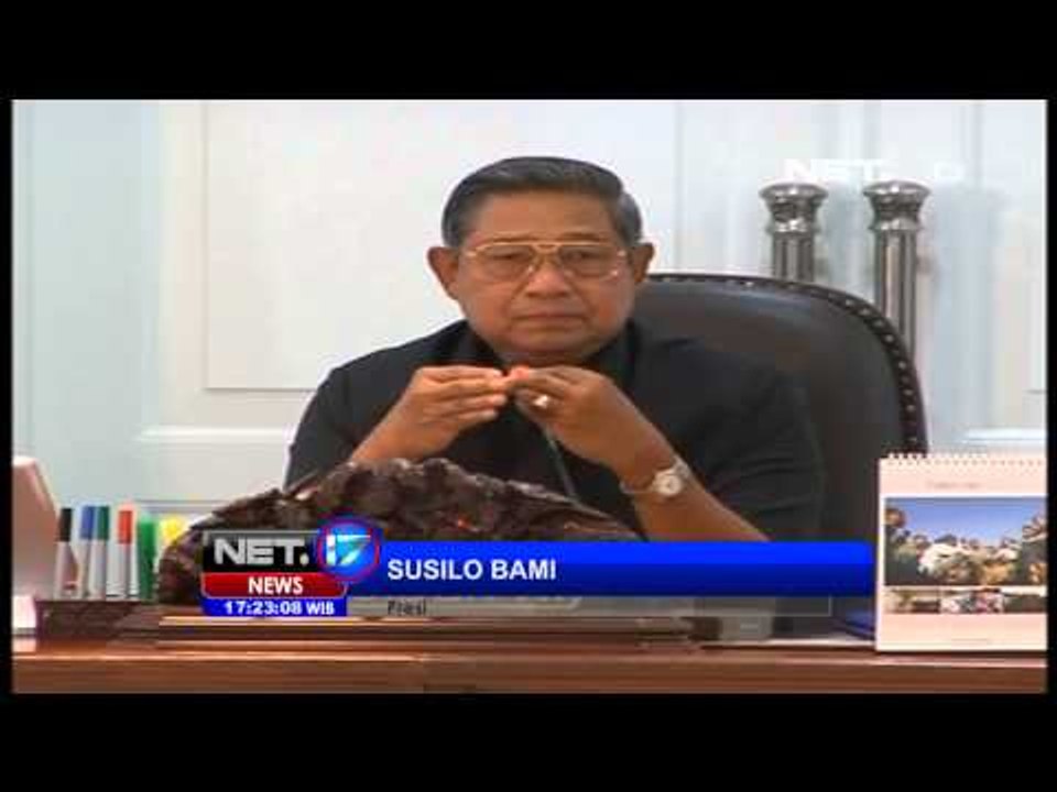 NET17 - Presiden SBY adakan rapat terbatas mendadak terkait letusan Gn. Kelud