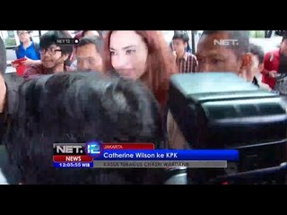 Download Video: NET12 - Catherine Wilson penuhi panggilan KPK sebagai saksi terkait kasus Wawan