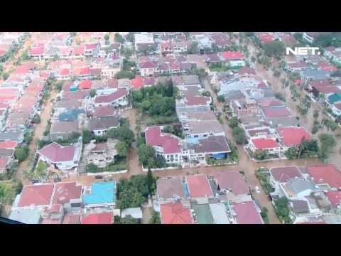 NET24 - Pantauan udara banjir Jakarta 23 Februari 2014 dan BMKG