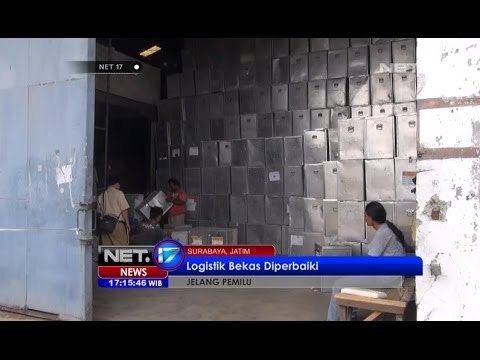 NET17 - KPU Surabaya Perbaiki Logistik Bekas Pemilihan 2003