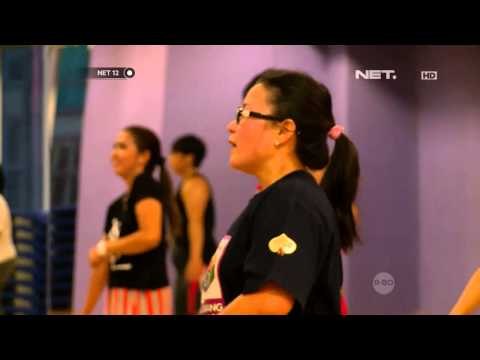 NET12 Olahrga Zumba padukan gerakan fitness dan unsur tarian Latin
