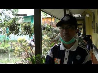 NET17 - Pelajar bersihkan abu vulkanik