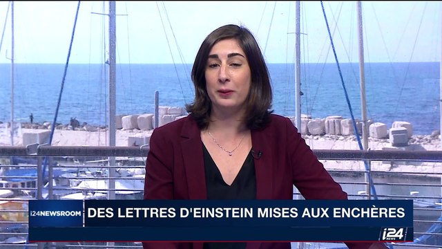 Israël : Des lettres d'Einstein mises aux enchères