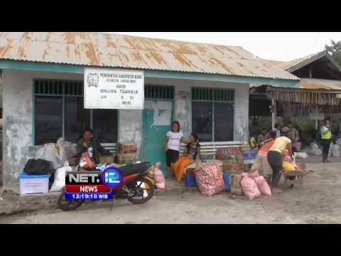 NET12-Krisis Air Bersih Sinabung