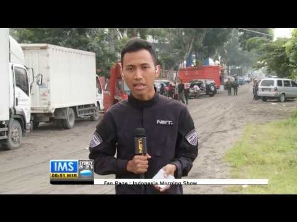 IMS - Live report Ribuan rumah di Puncu Kediri Hancur terkena abu vulkanis