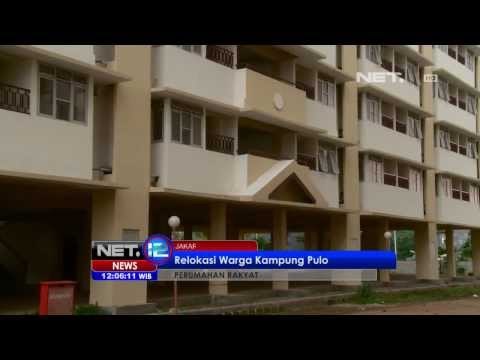 NET12 - Relokasi warga kampung pulo ke Rusun Cipinang Besar Selatan