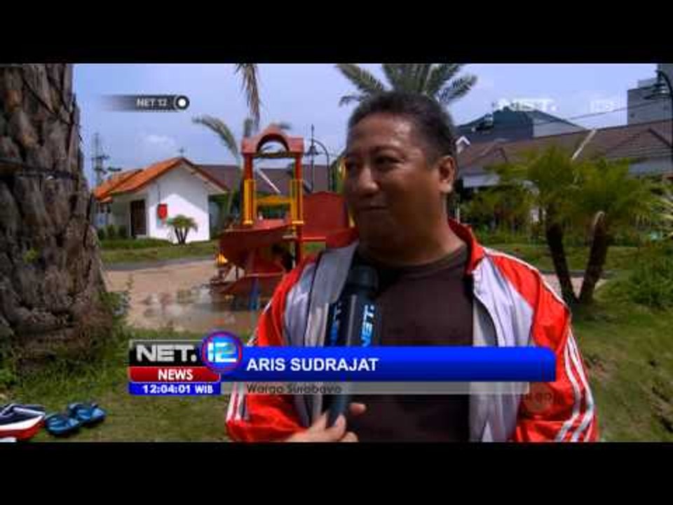 NET12 Pemerintah Surabaya manjakan warga dengan taman kota