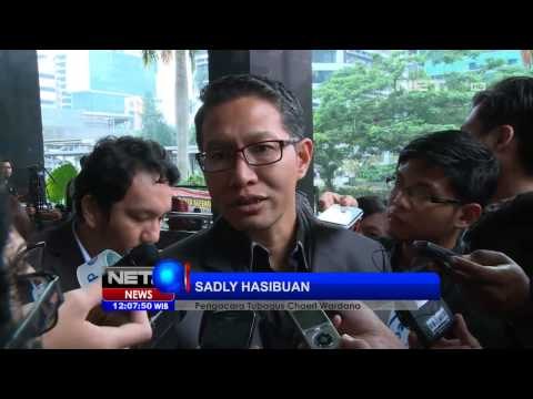NET12 - Wawan tak hadir pada sidang perdana kamis karena masih sakit