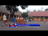 NET12 - Pasca erupsi Kelud, hari ini bocah-bocah di Kediri kembali bersekolah