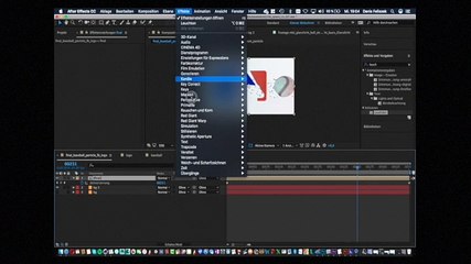 Cinema4D Partikel Baseball in After Effekt _ Teil 5