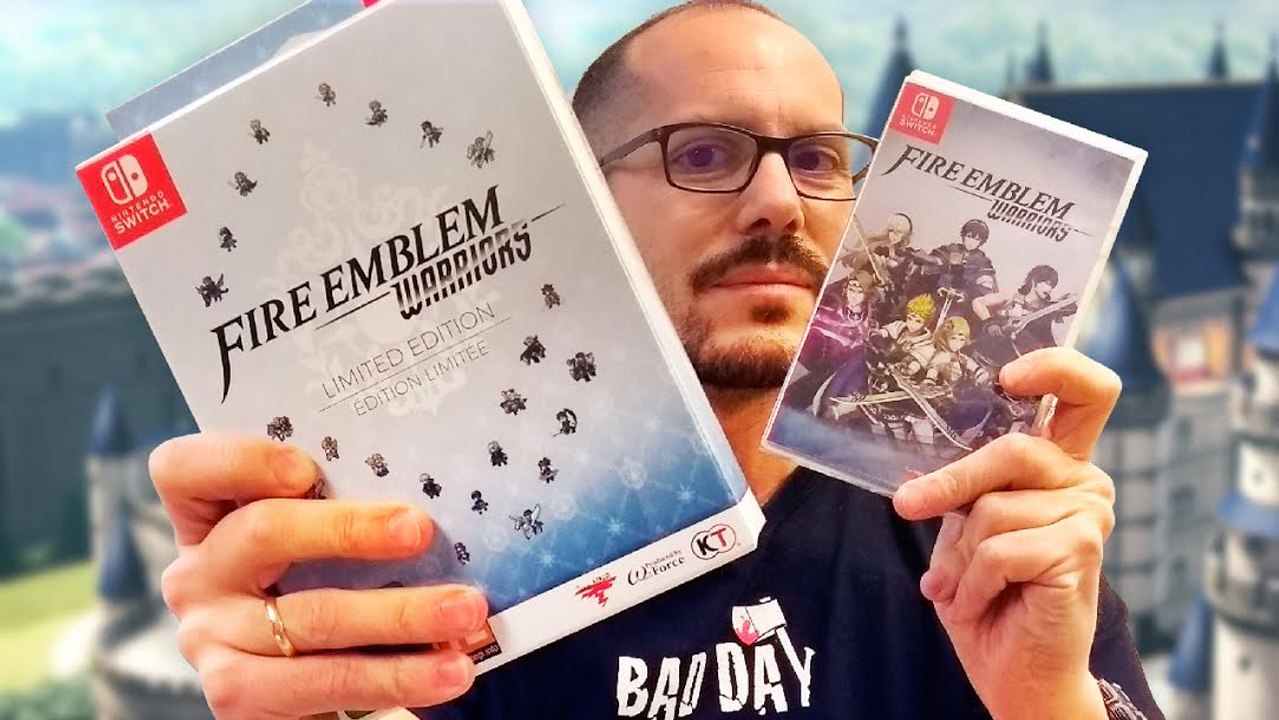 Unboxing Fire Emblem Warriors Nintendo Switch