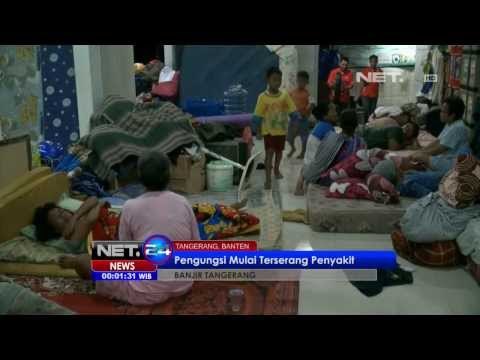 NET24 - Pengungsi banjir perumahan Periuk Damai mulai terserang penyakit