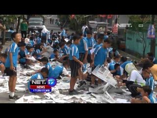 NET17 - Sekitar 300 siswa SD Negeri Solo menyambut hari Kliping nasional