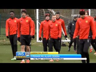 IMS - Manchester United menjalani sesi latihan di Carrington