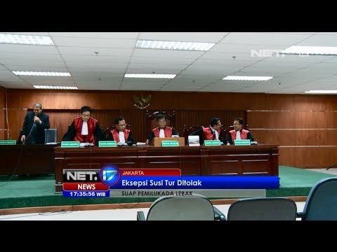 NET17 - Hakim Tipikor menolak eksepsi Susi Tur Andayani