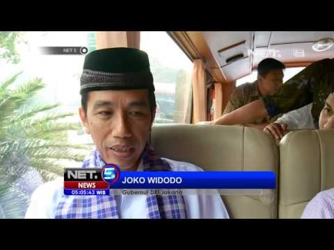 NET5 - Jokowi naik kendaraan umum ke kantor