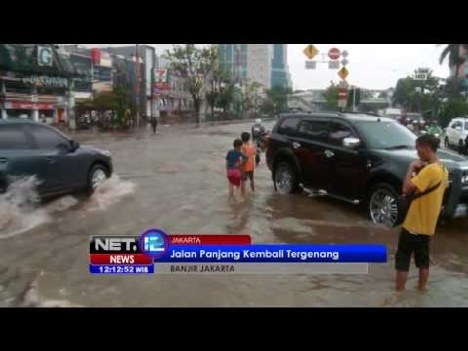 NET12 - Jalan panjang kembali tergenang banjir