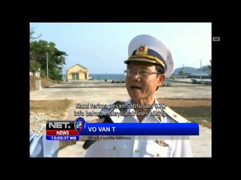 NET12 Proses Pencarian Pesawat Malaysia Airlines Masih Terus Dilakukan