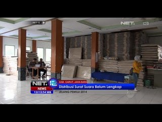 NET12 - Distribusi surat suara di Madura dan Garut belum lengkap