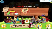 Angry Birds Epic: Part-40 Gameplay Chronicle Cave 9: Pig Lair 8-10 (Boss Fight iOS, Android)