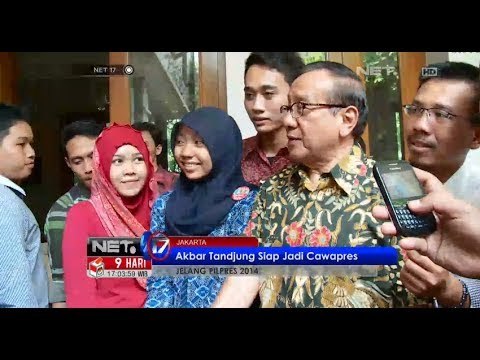 NET17 - Akbar Tanjung membuka diri jadi Cawapres partai lain