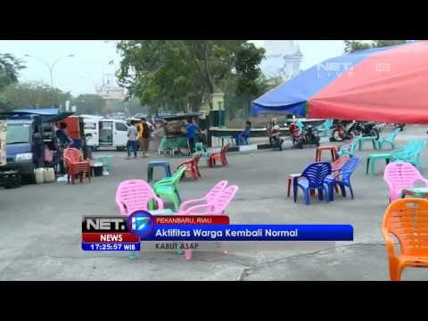 NET17 - Live Report dari Riau perekonomian kembali normal