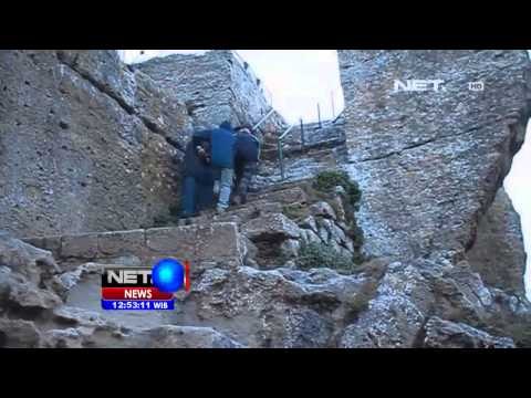 NET12 - Ilmuan amatir asal Sisilia Italia luncurkan kue ke luar angkasa