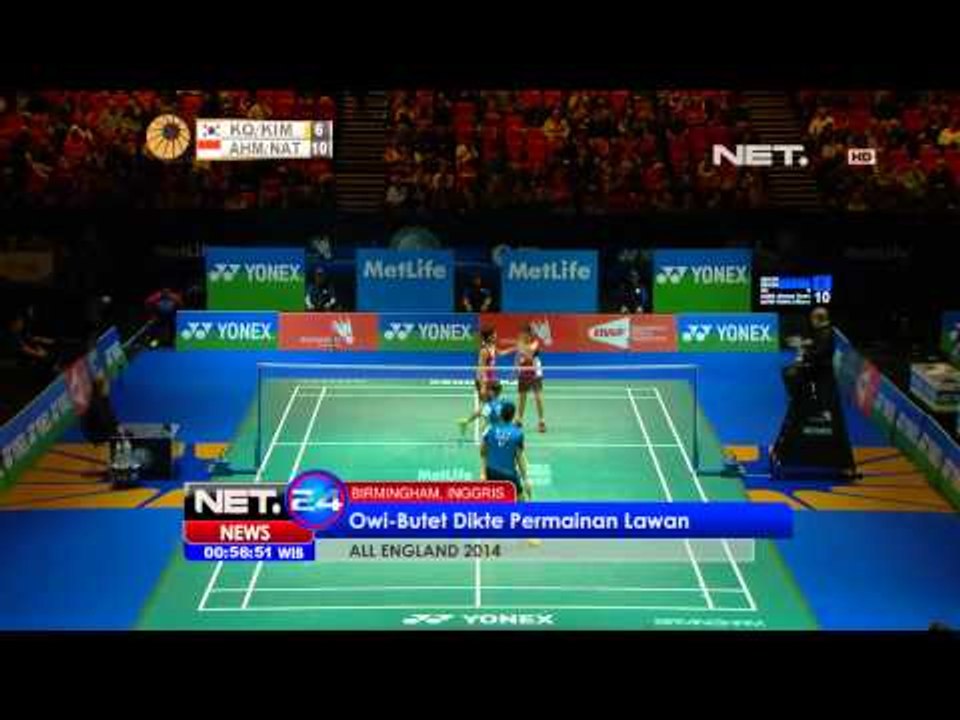 NET24 Highlight Kemenangan Tontowi Liliyana di Semi Final All England 2014