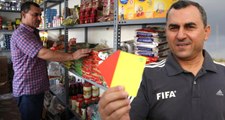 Suriyeli FIFA Kokartlı Hakem, Kayseri'de Bakkal Dükkanı İşletiyor