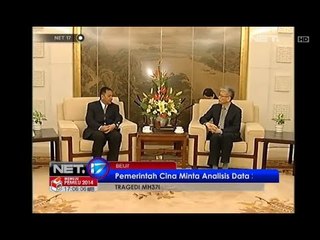 NET17 - Pemerintah China minta analisis data pesawat Malaysia Airlines