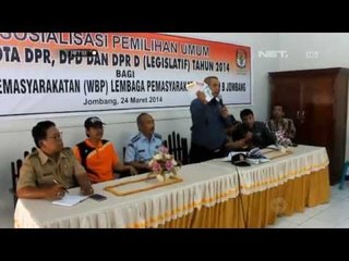 Download Video: NET12-KPU Jombang Gelar Sosialisasi Pemilu di Lembaga Permasyarakatan