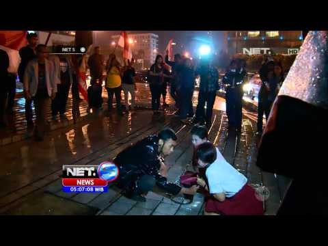 NET5 - Berbagai kalangan gelar aksi damai di Bundaran HI terkait kasus Iqbal