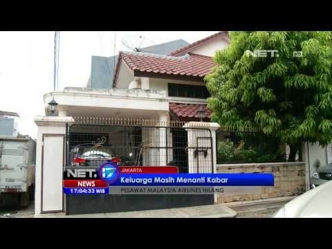 NET17 - Keluarga penumpang Malaysia Airlines yang hilang telah diterbangkan ke Kuala Lumpur