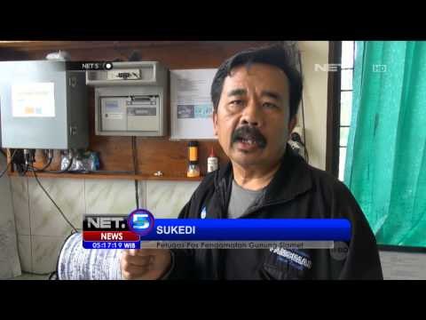 NET5 Erupsi Terus Terjadi Gunung Slamet Waspada
