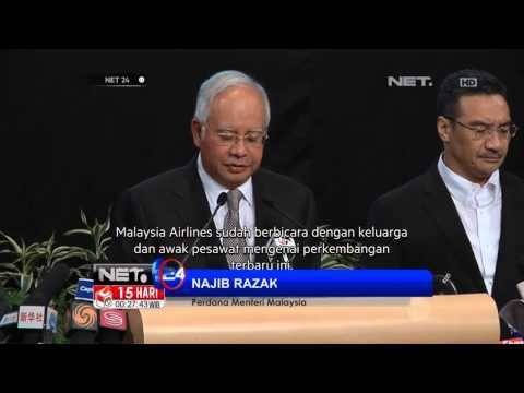 NET24-Pemerintah Malaysia Memperkirakan Semua Penumpang Pesawat MAS MH 370 Tewas