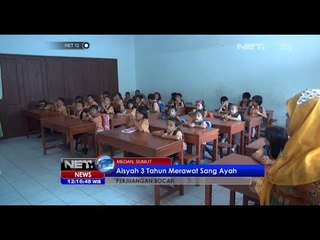 NET12 - Aisyah bocah tunawisma yang merawat sang ayah di atas becak