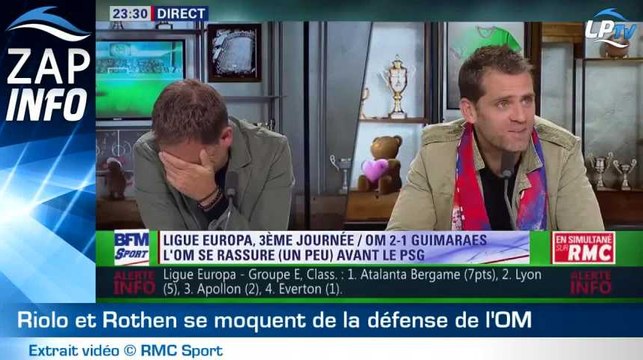 Zap : Rothen se moque ouvertement des défenseurs de l'OM