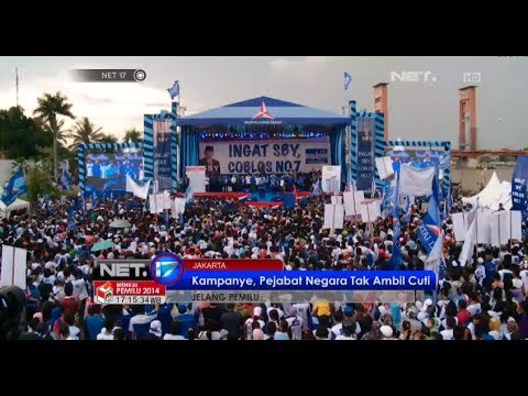 NET17 - Presiden SBY dan Jokowi tak ambil cuti untuk berkampanye