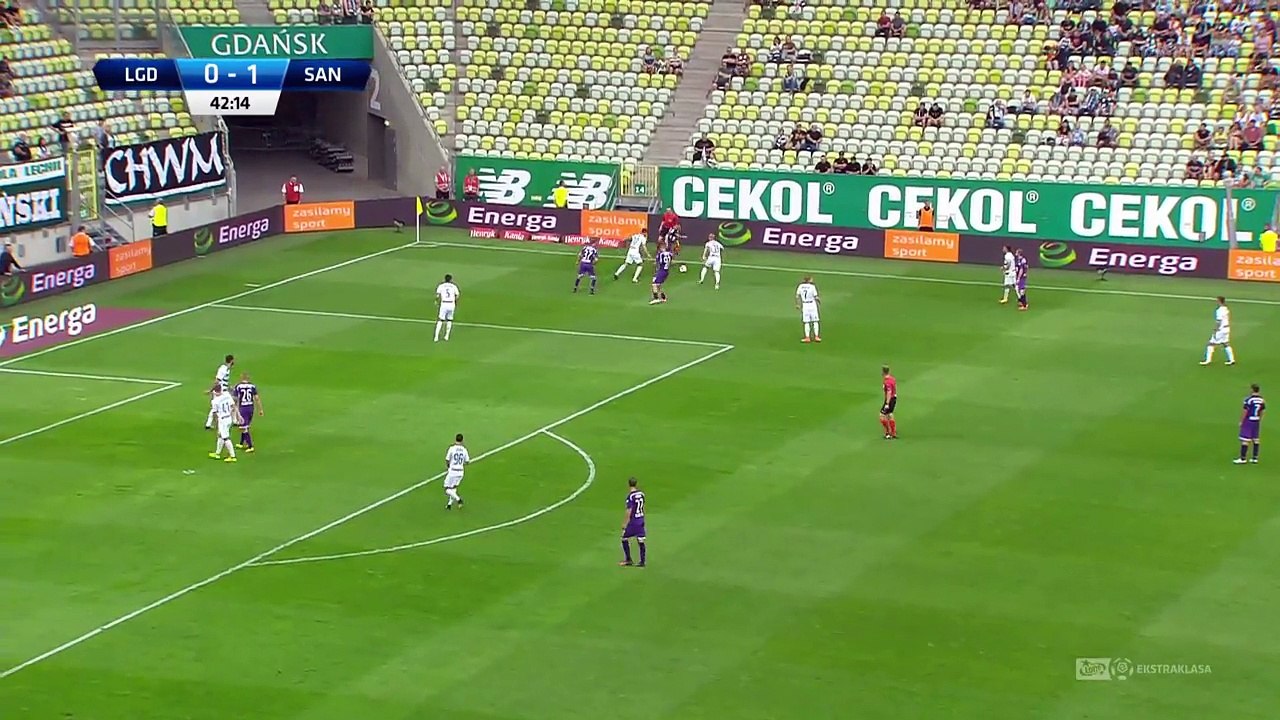 Lechia Sandecja goal 0-2