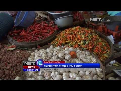 NET12 - Cabai mengalami kenaikan harga hingga 100 persen di Ponorogo