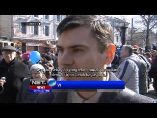 NET5 - Peringati 115 Thaun pembukaan jalur Trem di Moskow Rusia