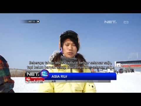 NET12 - Olahraga Ski di Cina saat musim dingin tiba