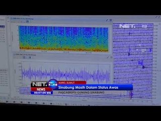 NET24 - Status Gunung Sinabung masih awas